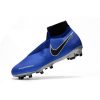 Nike Phantom Vision Elite DF FG Azul Plata